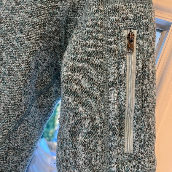 EUC—Women's Better Sweater® 1/4-Zip Fleece in Hawthorne Blue - Picture 5 of 9